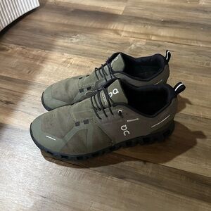 On Running Olive Green Sneakers
